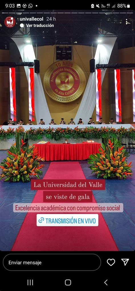 Univ Del Valle On Twitter RT LuisAlfonsoEsc En Ceremonia Solemne