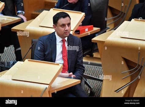 Edinburgh Scotland Uk 30th Mar 2023 Pictured Anas Sarwar Msp