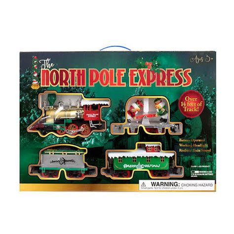 Gener8 Battery Operated North Pole Express Train Stoneberry