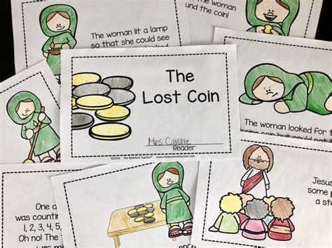 Parable Of The Lost Coin Coloring Page