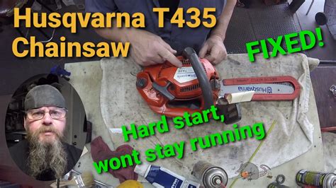 Husqvarna T435 Chainsaw Won T Start YouTube