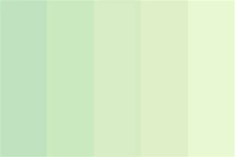 What are soft green colors?