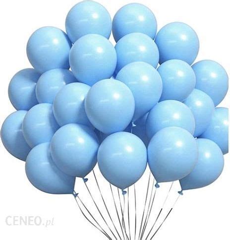 Niebieskie Balony Pastel Cm Szt Ceny I Opinie Ceneo Pl