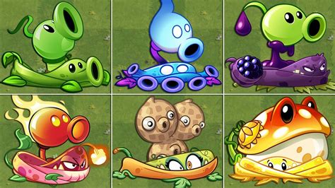 All Vine Plants Power Up Vs Gargantuar Zombies 2 Pvz2 Youtube