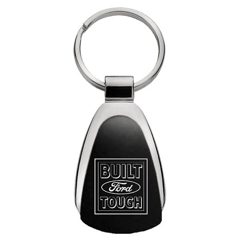 Au Tomotive Gold Built Ford Tough Black Teardrop Key Fob Walmart