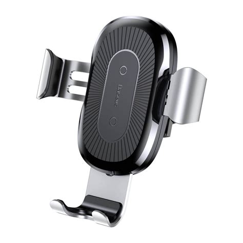 Suporte Carregador Sem Fio Veicular Baseus Gravity Wireless Para