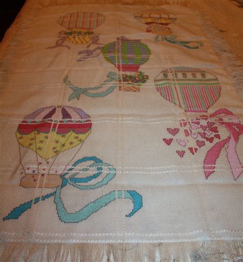 Hot Air Balloon Baby Blanket Etsy