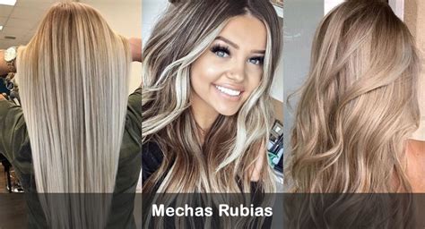 Tipos De Mechas Rubias Que Son Tendencia