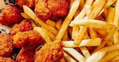 Fried Chicken with Fries · Free Stock Photo