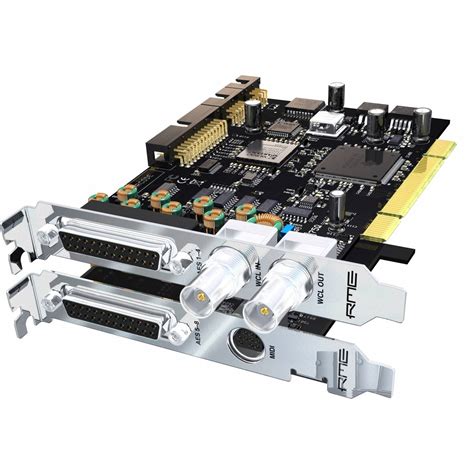 Rme Hdsp Aes 32 Pci Audio Interface Pci And Pci Express Interfaces From
