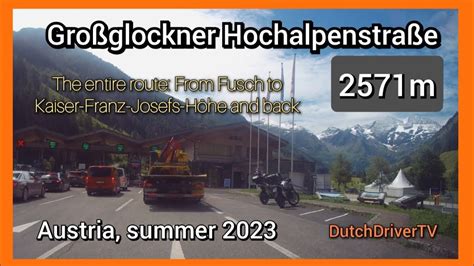 Gro Glockner Hochalpenstra E Panoramic Road In The Austrian Mountains