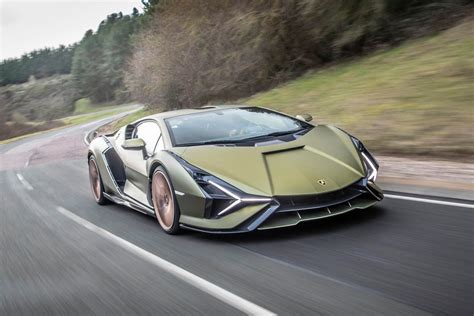 The Lamborghini Sian is a wildly styled hybrid supercar - CNET