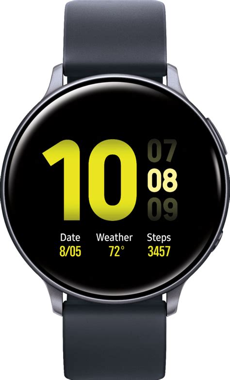 Customer Reviews Samsung Galaxy Watch Active Smartwatch Mm Aluminum