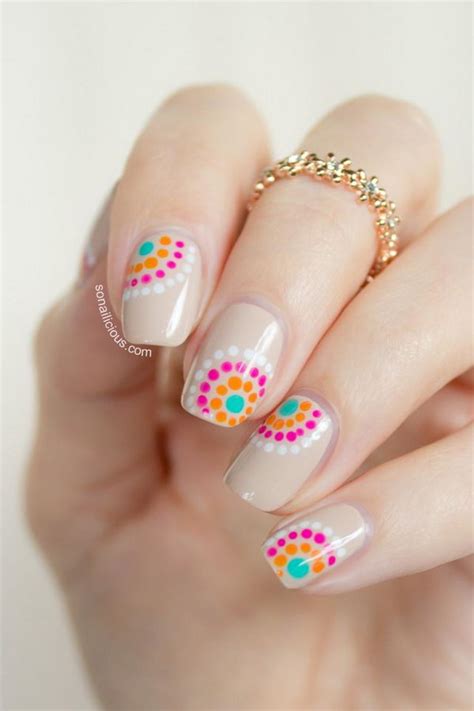 25 Cute Polka Dot Nail Designs Hative