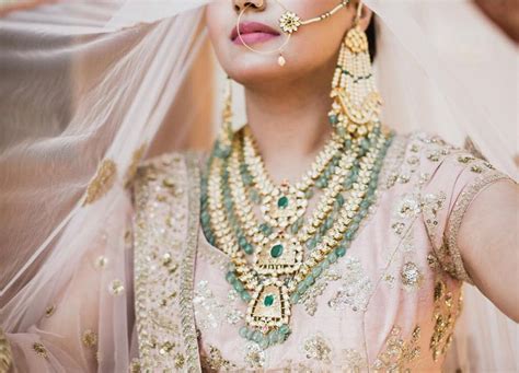 25 Pastel Lehenga Matching Jewelry Ideas