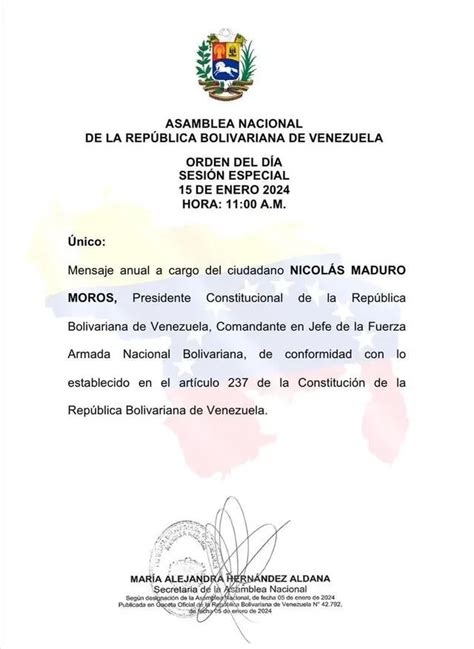 Mensaje Anual De Nicol S Maduro En Vivo Qu Dijo El Presidente De