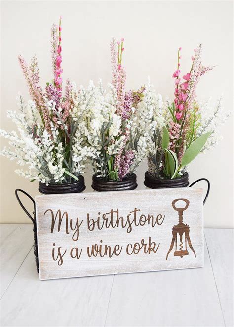 My Birthstone Is A Wine Cork 5x10 8x15 10x20 15x28 18x35 Etsy