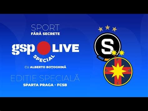 Sparta Praga FCSB 0 0 la pauză Analizăm prima repriză cu Raul