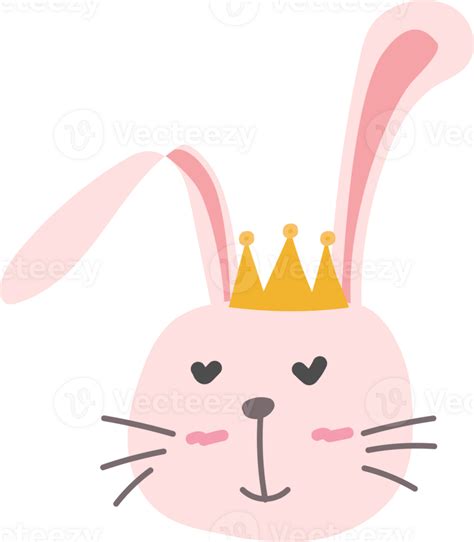 Cute Bunny Cartoon Doodle 33849838 Png