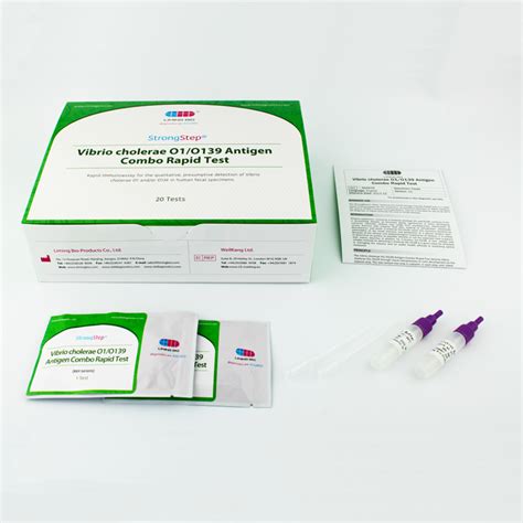 Ĉinio Vibrio Cholerae O1o139 Antigen Combo Rapid Test Fabrikistoj Kaj