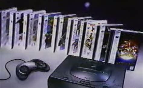 Classic SEGA Ads The Saturn Takes On The N64s Itty Bitty Library