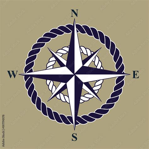 Nautical Compass Rose