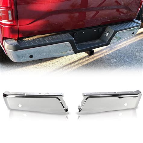 G Plus Rear Bumper Ends Fit For 2015 2020 Ford F150 W Park Primered