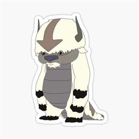 Avatar Standing Appa Sticker For Sale By Supremest Redbubble