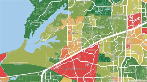 The Safest And Most Dangerous Places In The Colony TX Crime Maps And