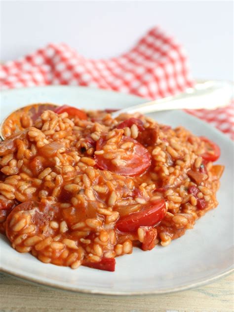 Risotto Met Tomaat En Chorizo Artofit