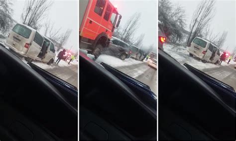 Imagini de la accidentul cu o opt victime produs vineri dimineață pe