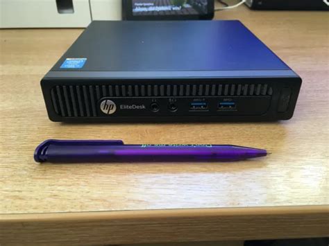 HP ELITEDESK 800 G1 USFF PC I5 4590T 2 0 GHz 4 Go 256 Go SSD W10 Pro