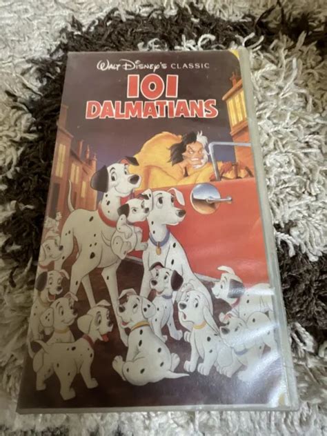 101 DALMATIANS, WALT Disney Black Diamond VHS Video £10.00 - PicClick UK