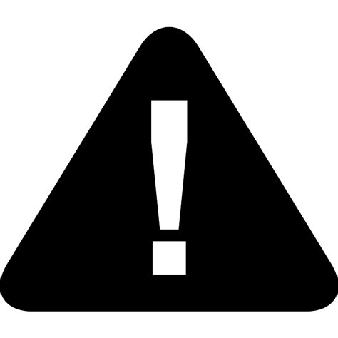 Warning Road Sign Vector SVG Icon SVG Repo