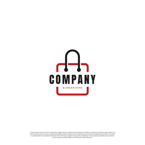 Premium Vector Shopping Bag Logo Design Template