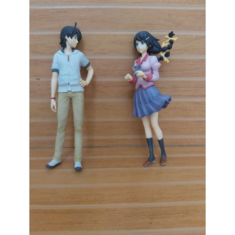 Monogatari Series Koyomi Araragi And Tsubasa Hanekawa Loose Figures