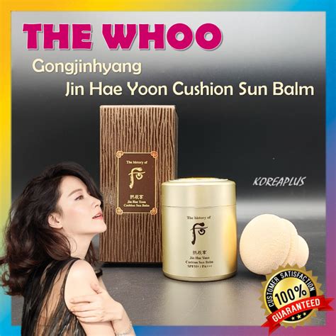 The Whoo Gongjinhyang Jin Hae Yoon Cushion Sun Balm Spf Pa G