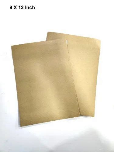 Brown Laminated Plain Paper Courier Bag X Inch Thickness