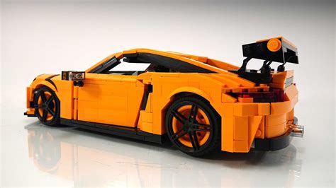 Lego Porsche 911 Gt3 Rs Custom Build Is Brilliant In Every Way