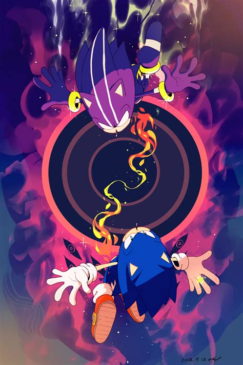 Seven Rings In Hand Art By Aimf On Twitter R Sonicthehedgehog