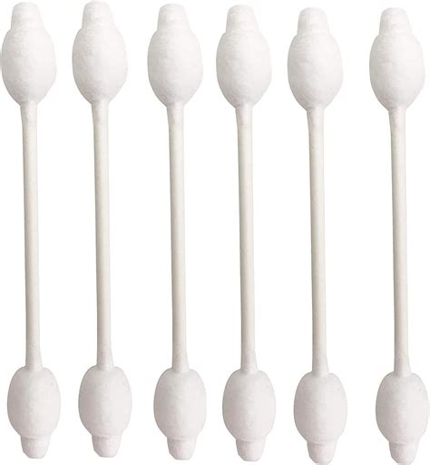 Amazon TecUnite 600 Pieces Cotton Swabs Double Precision Cotton