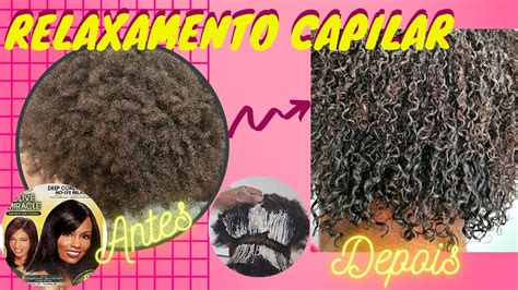 Relaxar O Cabelo Crespo Relaxante De Alisar Youtube