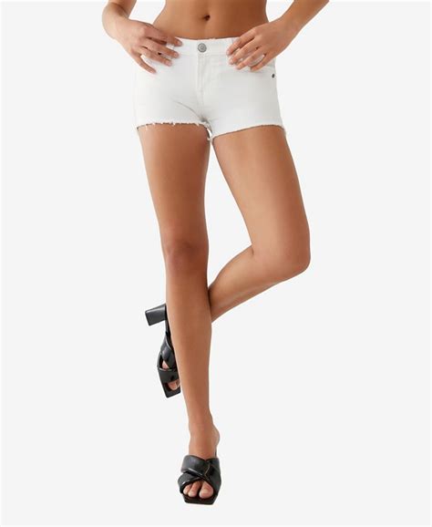 True Religion Womens Joey Cutoff Shorts Macys