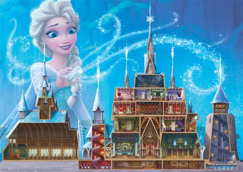 Puzzle Piezas Ravensburger Elsa Frozen Colecci N Castillos