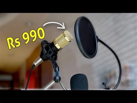 Bm Condenser Microphone Full Review Unboxing Setup Audio Tests