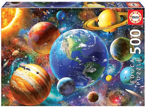 Puzzle Solar System Educa