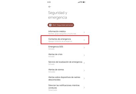 C Mo A Adir Contactos De Emergencia En Android Paso A Paso