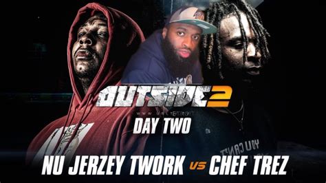 Nu Jerzey Twork Vs Chef Trez Calicoe Come Outside Battlerap