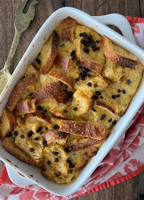 Sourdough Bread And Butter Pudding Delicious Well Nourished