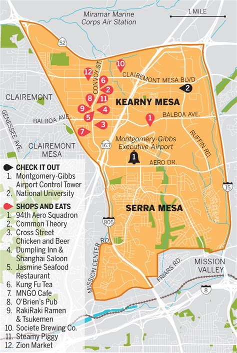 Your Guide To Kearny Mesa And Serra Mesa Things To Do Shopping